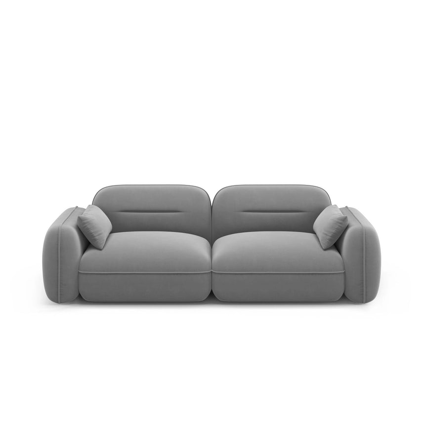 Sydney 3-Sitzer Sofa aus Samt, 230x90x70 cm von Cosmopolitan Design – Bild 1