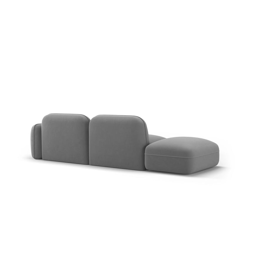 Sydney Modulares 3-Sitzer Sofa, Linke Seite, aus Samt, 295x90 cm von Cosmopolitan Design – Bild 5