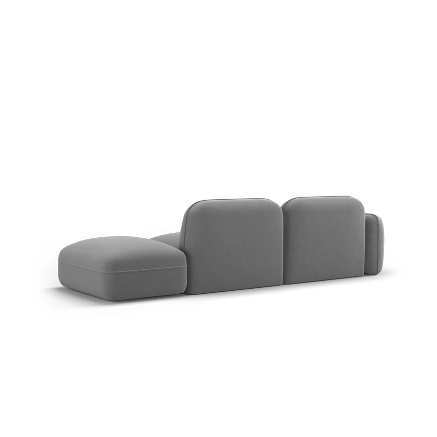 Sydney Modulares 3-Sitzer Sofa, Rechte Seite, aus Samt, 295x90 cm von Cosmopolitan Design – Bild 5