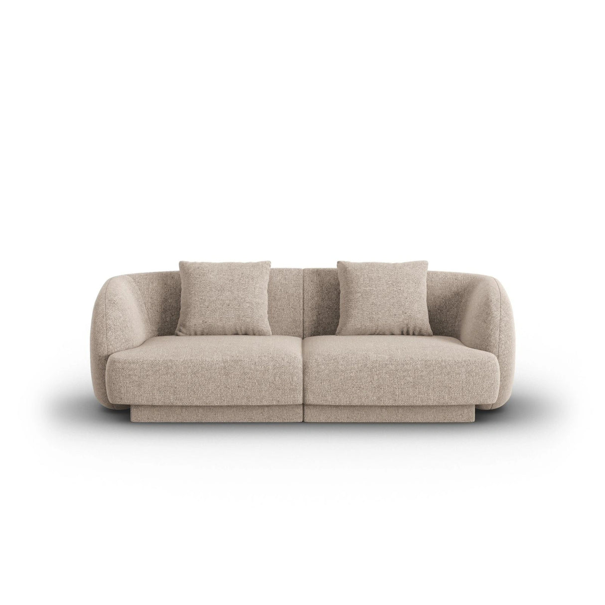 Tulum 2-Sitzer Sofa aus Chenille in Beige (Haga 30), 180x90x70 cm von Cosmopolitan Design – Bild 1