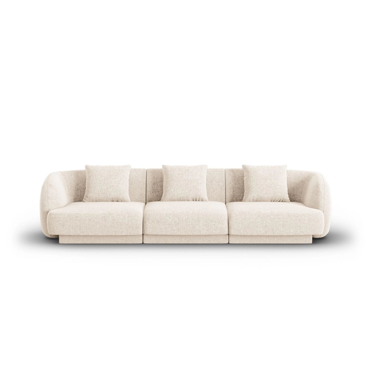 Tulum 3-Sitzer Sofa aus Samt oder Chenille, 255x90x70 cm von Cosmopolitan Design – Bild 1