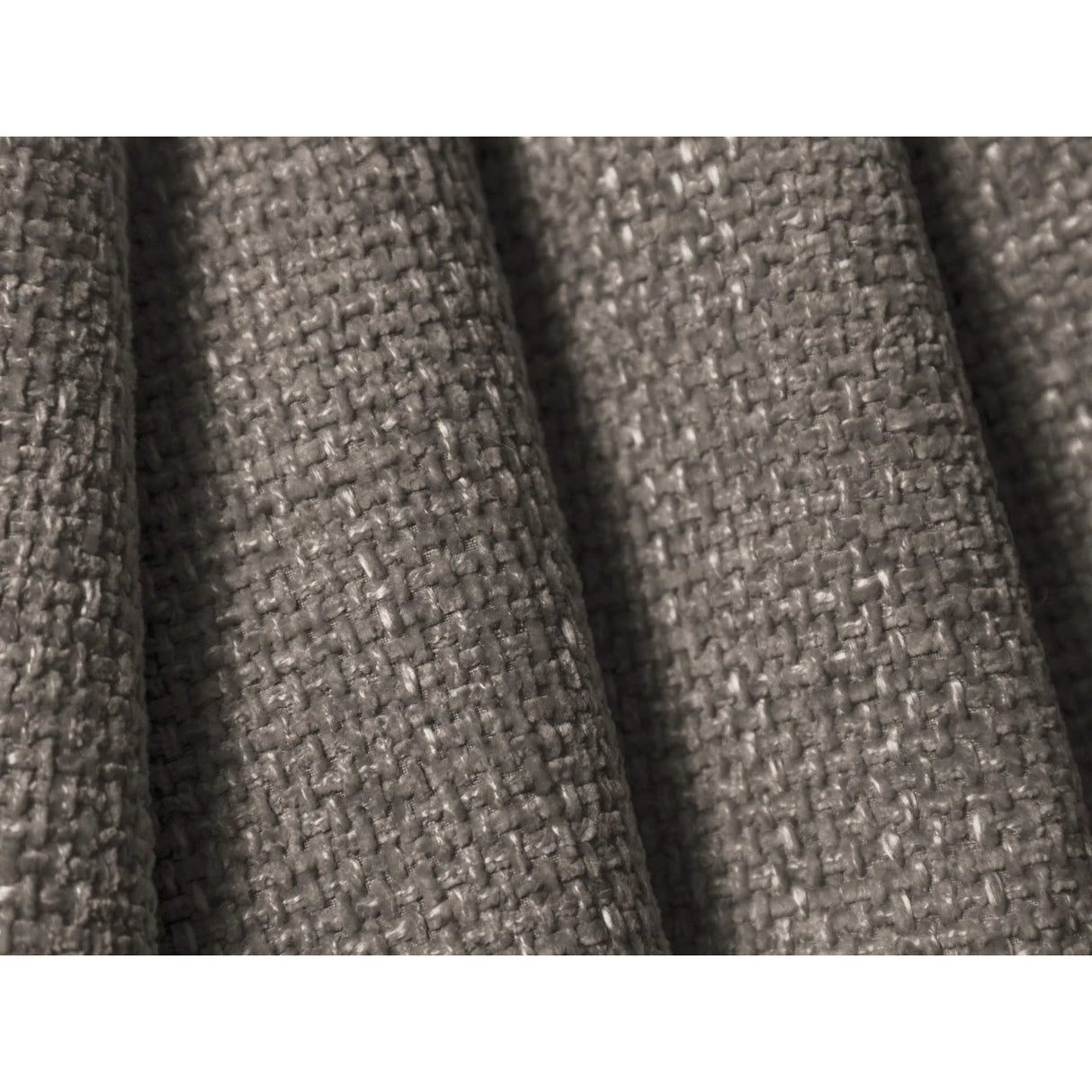 Tulum 4-Sitzer Ecksofa, Linke Seite, aus Chenille in Grau (Haga 16), 255x156x70 cm von Cosmopolitan Design – Bild 5