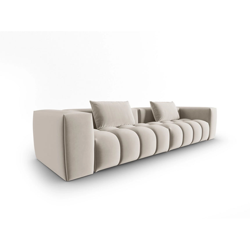 Verona 5-Sitzer Sofa aus Samt oder Strukturstoff, 290x85 cm von Cosmopolitan Design – Bild 3
