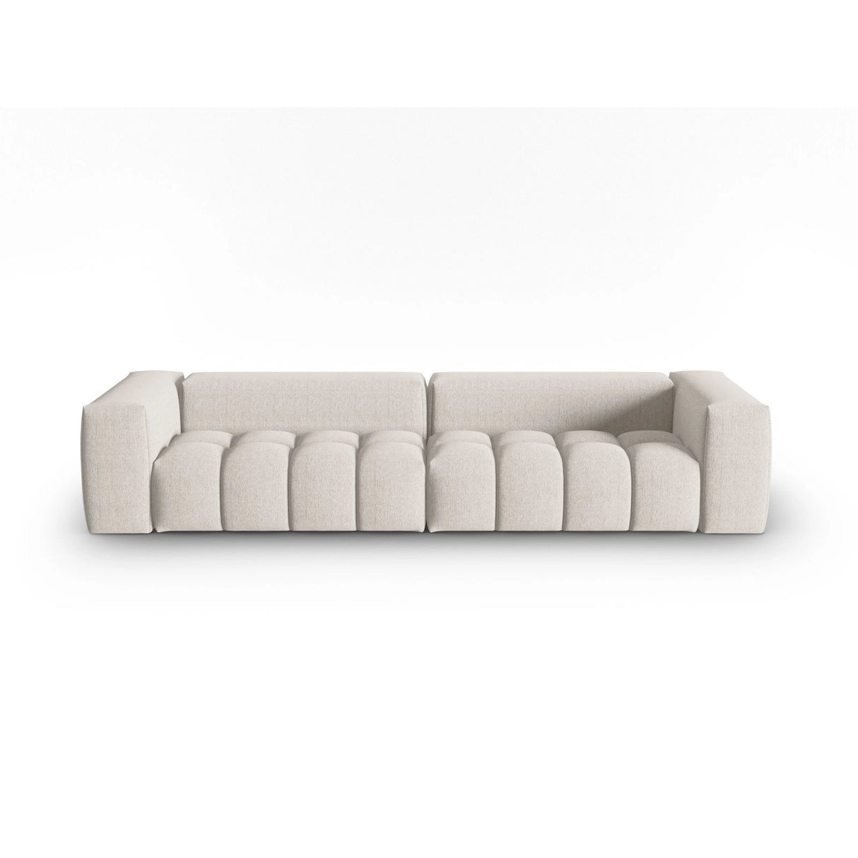 Verona 5-Sitzer Sofa aus Strukturierter Stoff in Beige (Sorella 03), 290x85 cm von Cosmopolitan Design – Bild 1