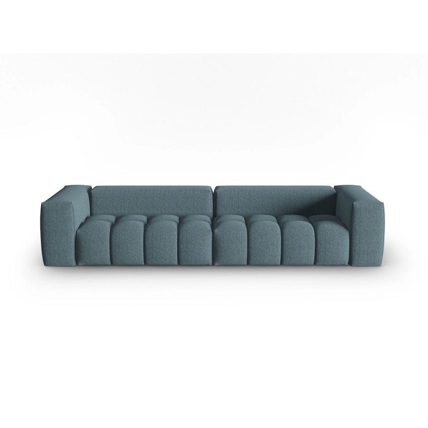 Verona 5-Sitzer Sofa aus Strukturierter Stoff in Hellblau (Sorella 76), 290x85 cm von Cosmopolitan Design – Bild 1