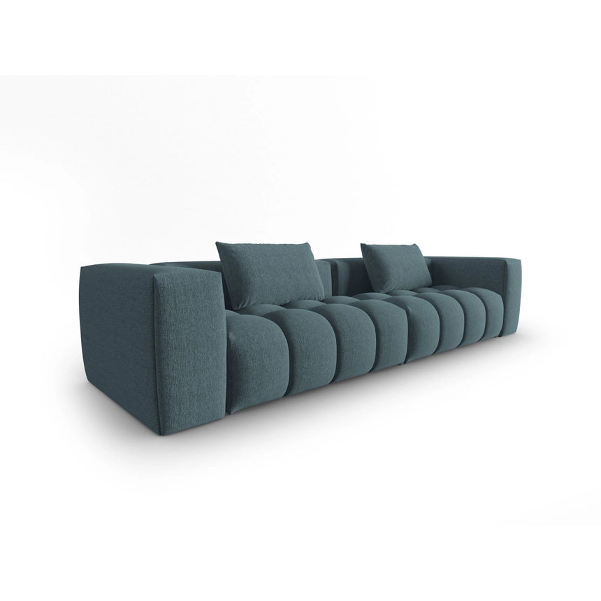 Verona 5-Sitzer Sofa aus Strukturierter Stoff in Hellblau (Sorella 76), 290x85 cm von Cosmopolitan Design – Bild 3