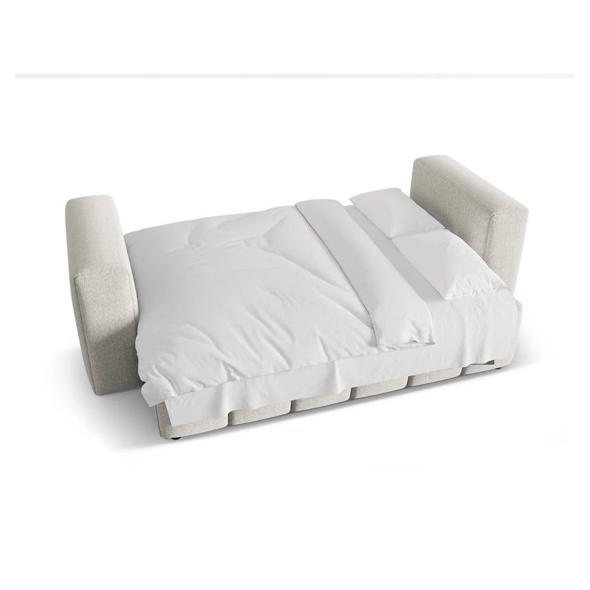 Verona Modulares 3-Sitzer Sofa aus Strukturierter Stoff in Beige (Sorella 03), 252x98 cm von Cosmopolitan Design – Bild 6