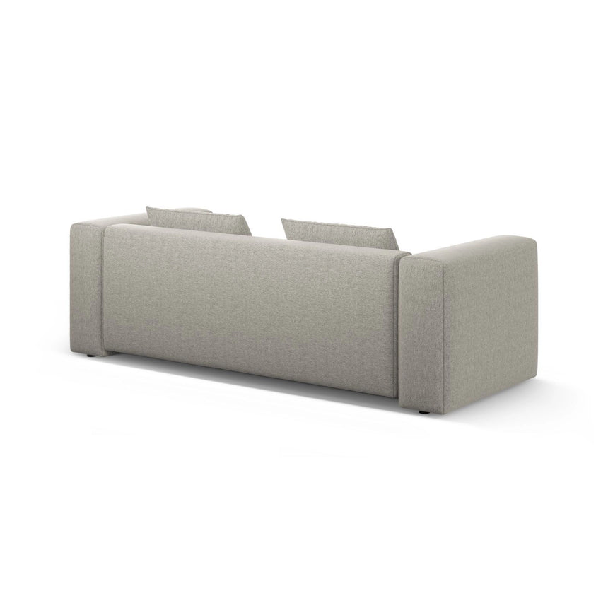 Verona Modulares 3-Sitzer Sofa aus Strukturierter Stoff in Beige (Sorella 03), 252x98 cm von Cosmopolitan Design – Bild 7