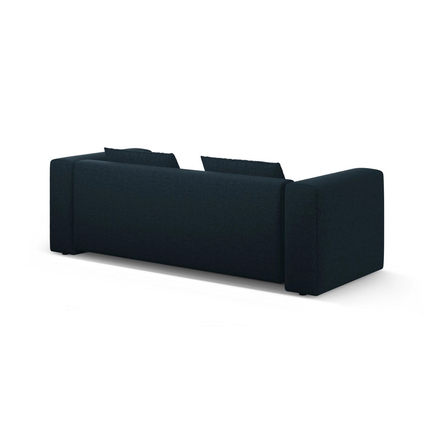 Verona Modulares 3-Sitzer Sofa aus Strukturierter Stoff in Dunkelblau (Sorella 77), 252x98 cm von Cosmopolitan Design – Bild 7
