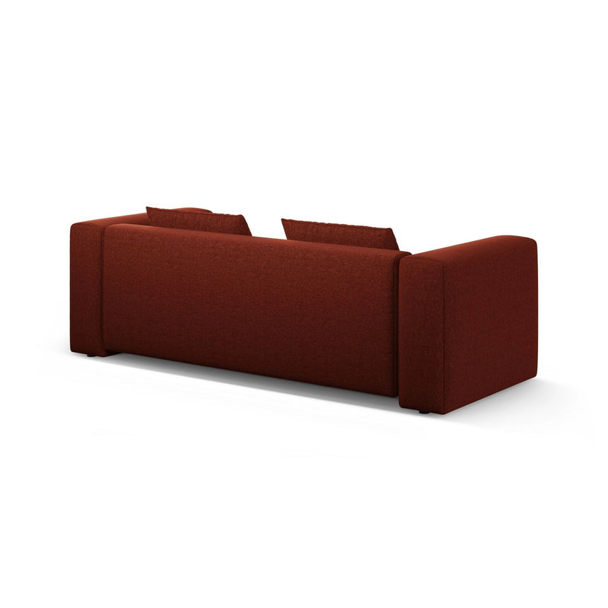 Verona Modulares 3-Sitzer Sofa aus Strukturierter Stoff in Koralle (Sorella 58), 252x98 cm von Cosmopolitan Design – Bild 7