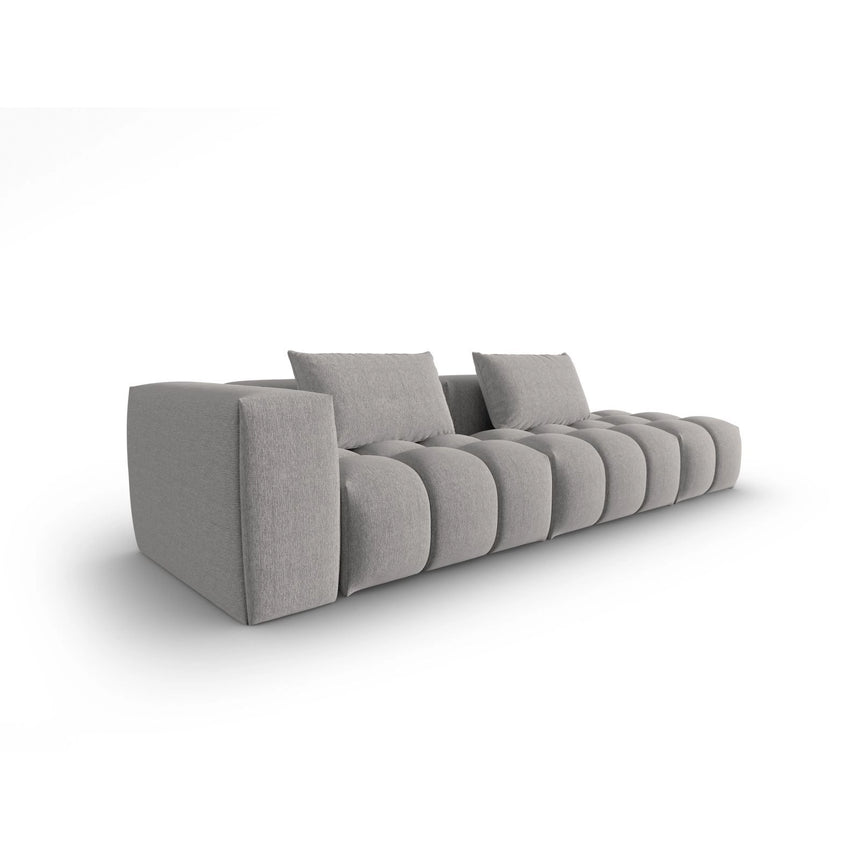 Verona Modulares 4-Sitzer Sofa, Rechte Seite, aus Strukturierter Stoff in Warmes Grau (Sorella 84), 265x85 cm von Cosmopolitan Design – Bild 3