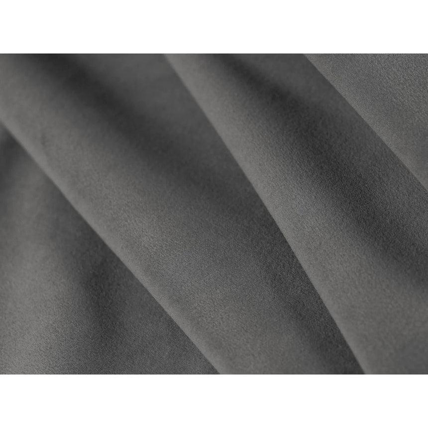 Verona Pouf aus Samt in Warmes Grau (Casino Anthracite), 60x85 cm von Cosmopolitan Design – Bild 4