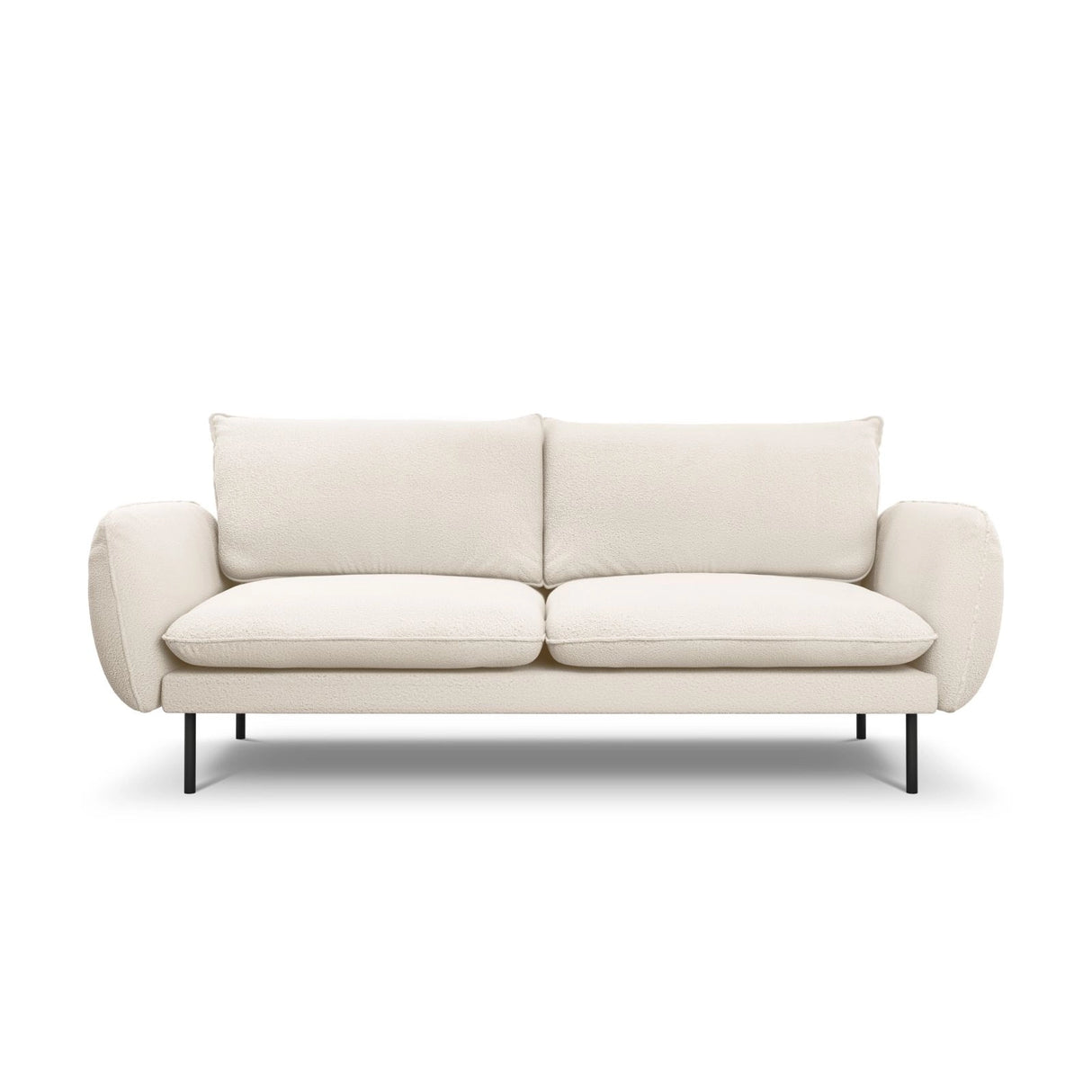 Vienna 3-Sitzer Sofa aus Boucle in Beige (Ascot NATA), 200x92x95 cm von Cosmopolitan Design – Bild 1