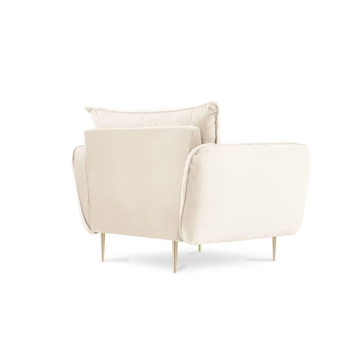 Vienna Sessel aus Samt, Boucle oder Strukturstoff, 97x94x95 cm von Cosmopolitan Design – Bild 7