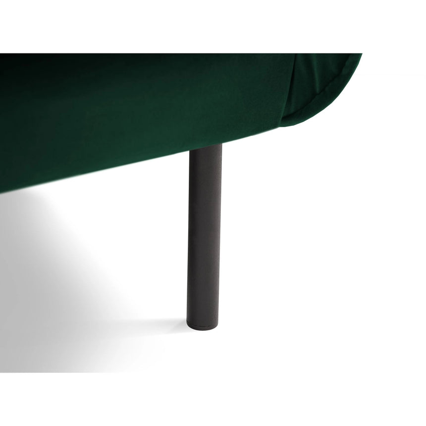 Vienna Sessel aus Samt in Flaschengrün (Bluvel 78), 97x94x95 cm von Cosmopolitan Design – Bild 5