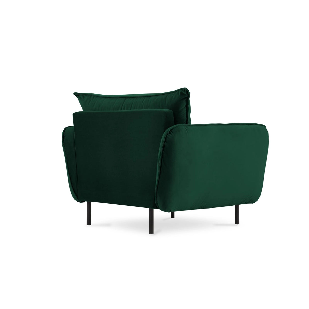 Vienna Sessel aus Samt in Flaschengrün (Bluvel 78), 97x94x95 cm von Cosmopolitan Design – Bild 7