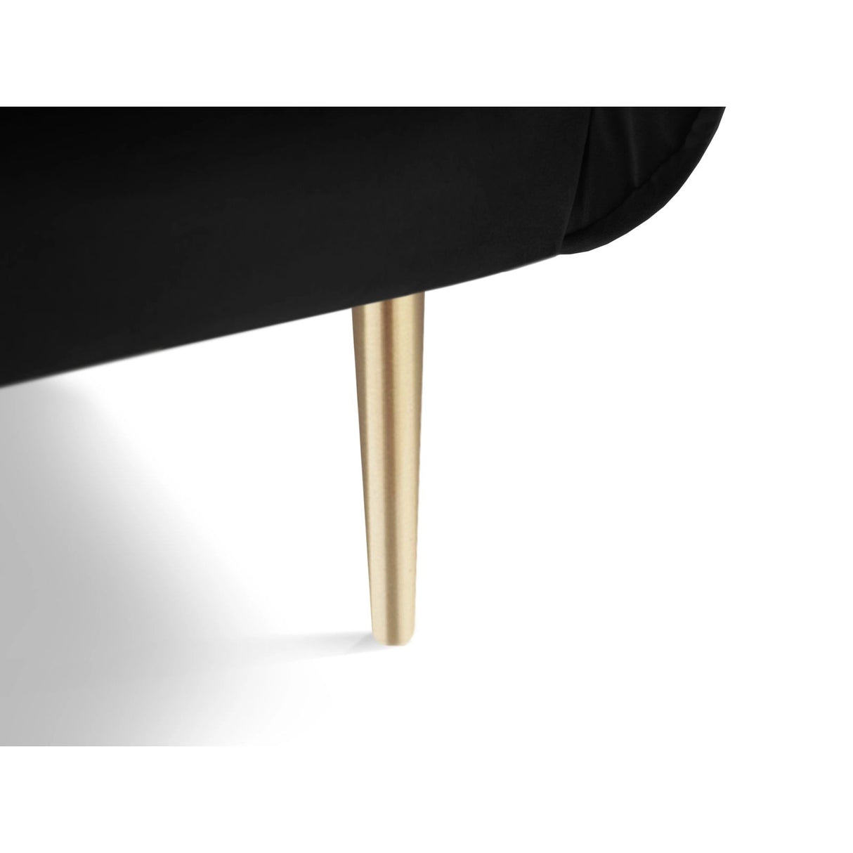 Vienna Sessel aus Samt in Schwarz (Bluvel 19), 97x94x95 cm von Cosmopolitan Design – Bild 5