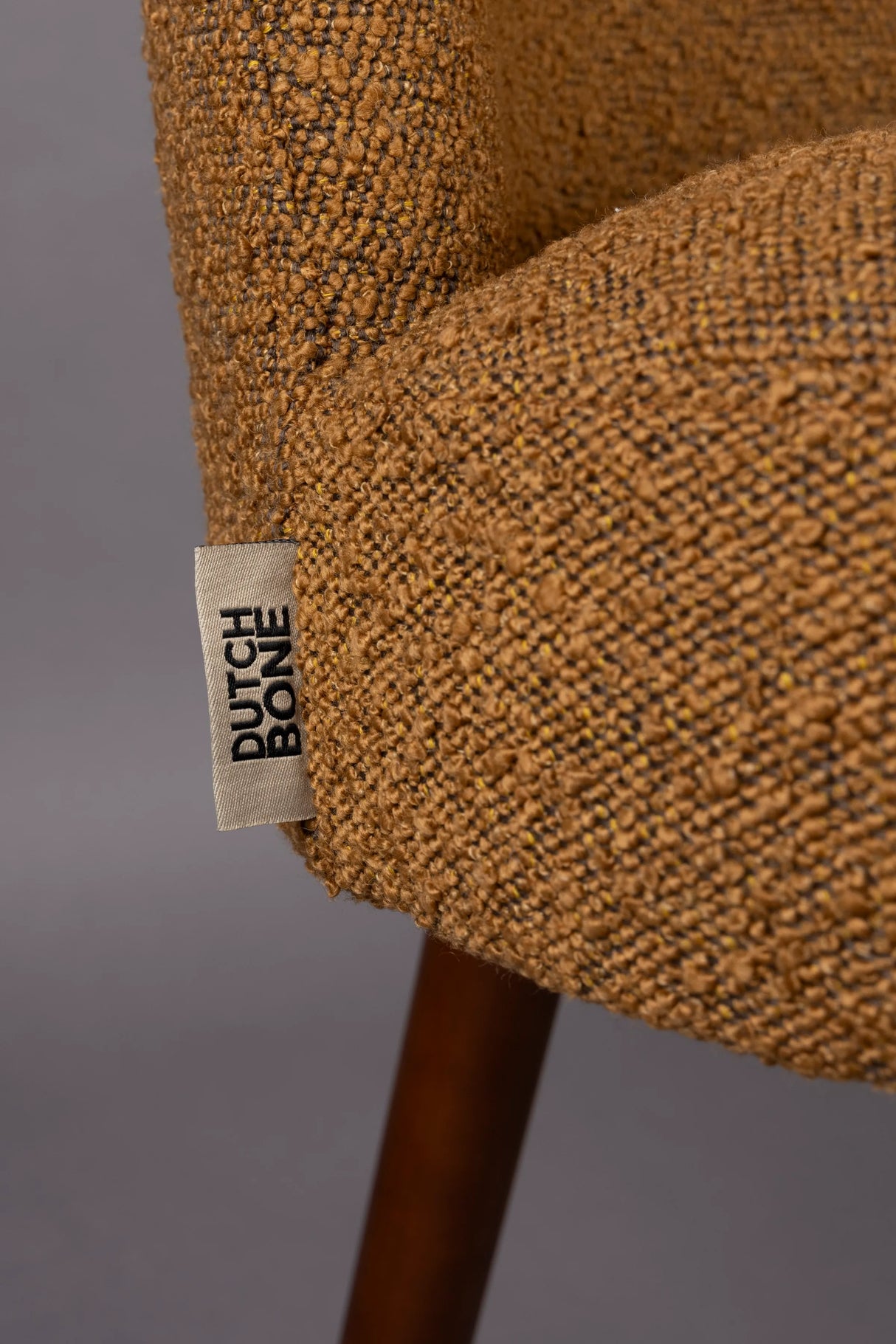 Barbara Stuhl Boucle Ocker von Dutchbone – Produktbild 8