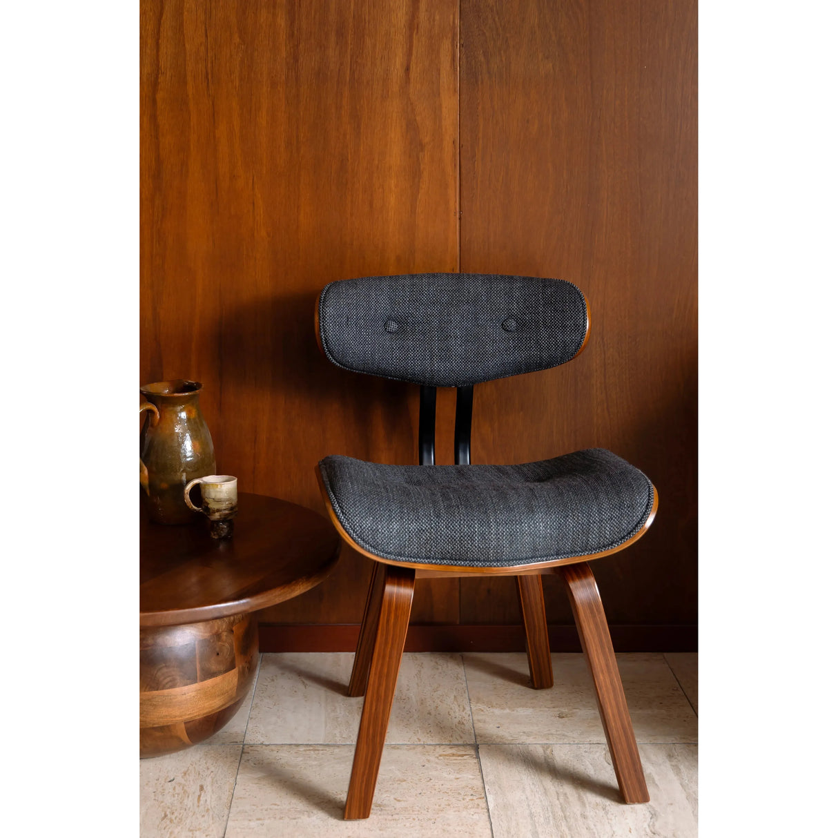 Blackwood Stuhl Grau von Dutchbone – Produktbild 1