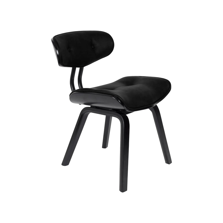 Blackwood Stuhl Schwarz von Dutchbone – Produktbild 1