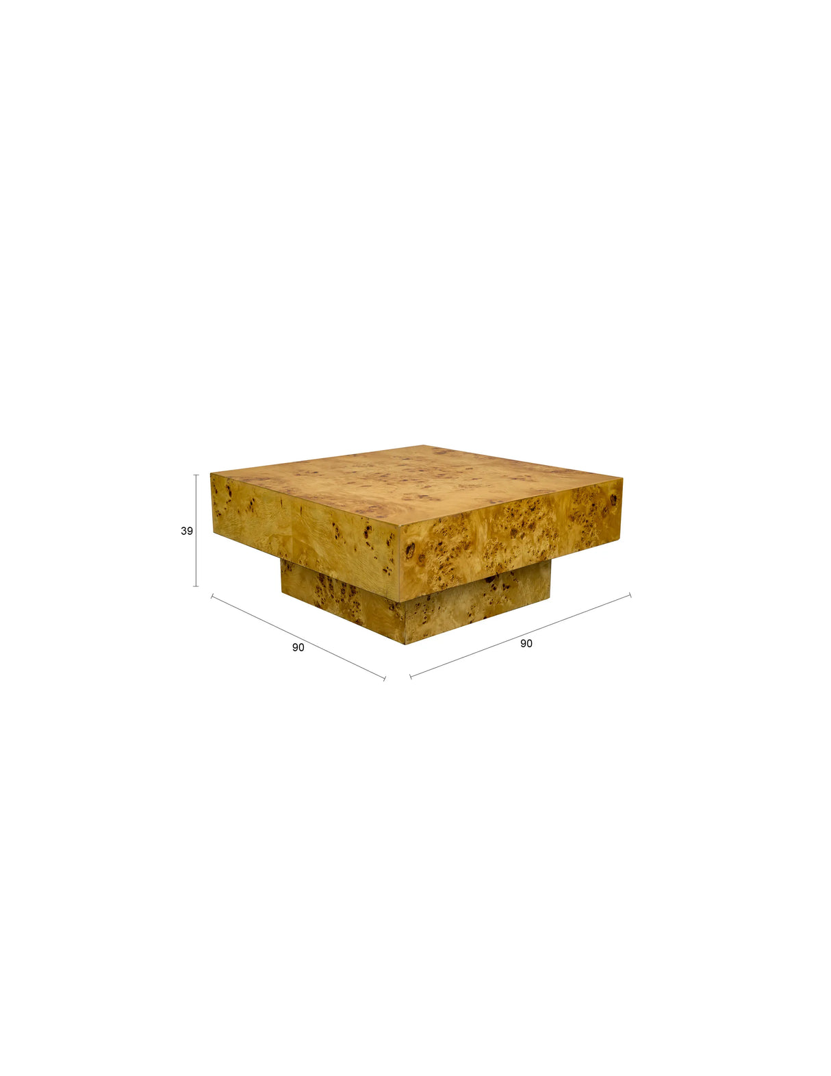 Couchtisch Quinn 90x90x39 cm von Dutchbone – Produktbild 9