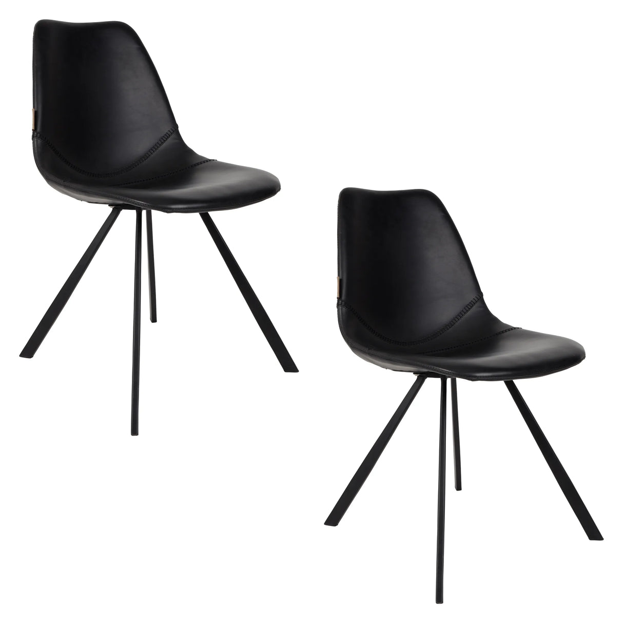 Franky Essstuhl Schwarz von Dutchbone – Produktbild 10