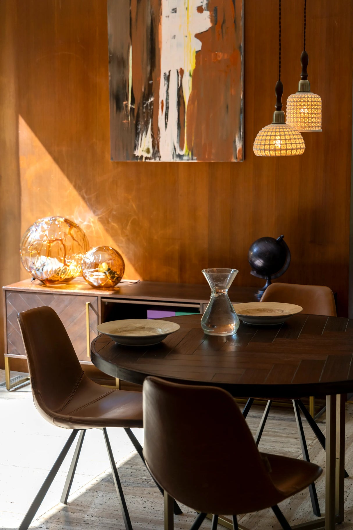 Franky Essstuhl braun von Dutchbone – Produktbild 9