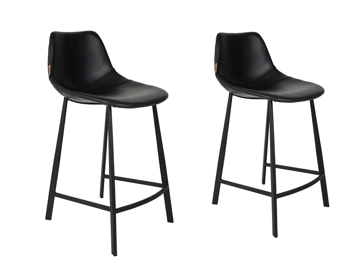 Franky Hocker Schwarz 65 cm von Dutchbone – Produktbild 9