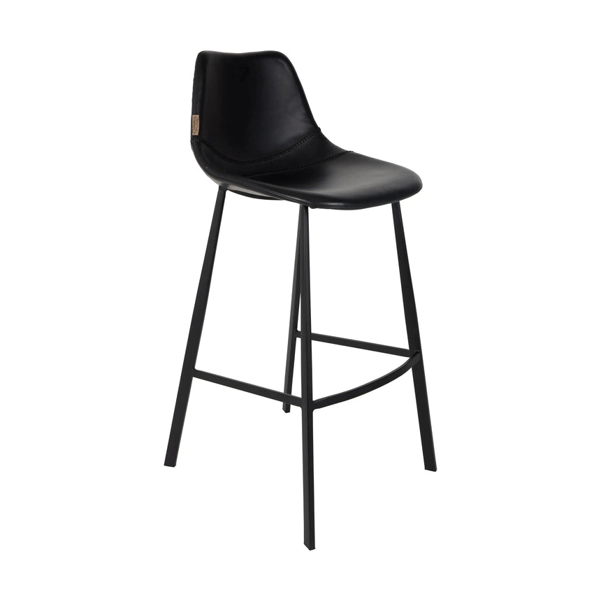 Franky Hocker Schwarz 80 cm von Dutchbone – Produktbild 1