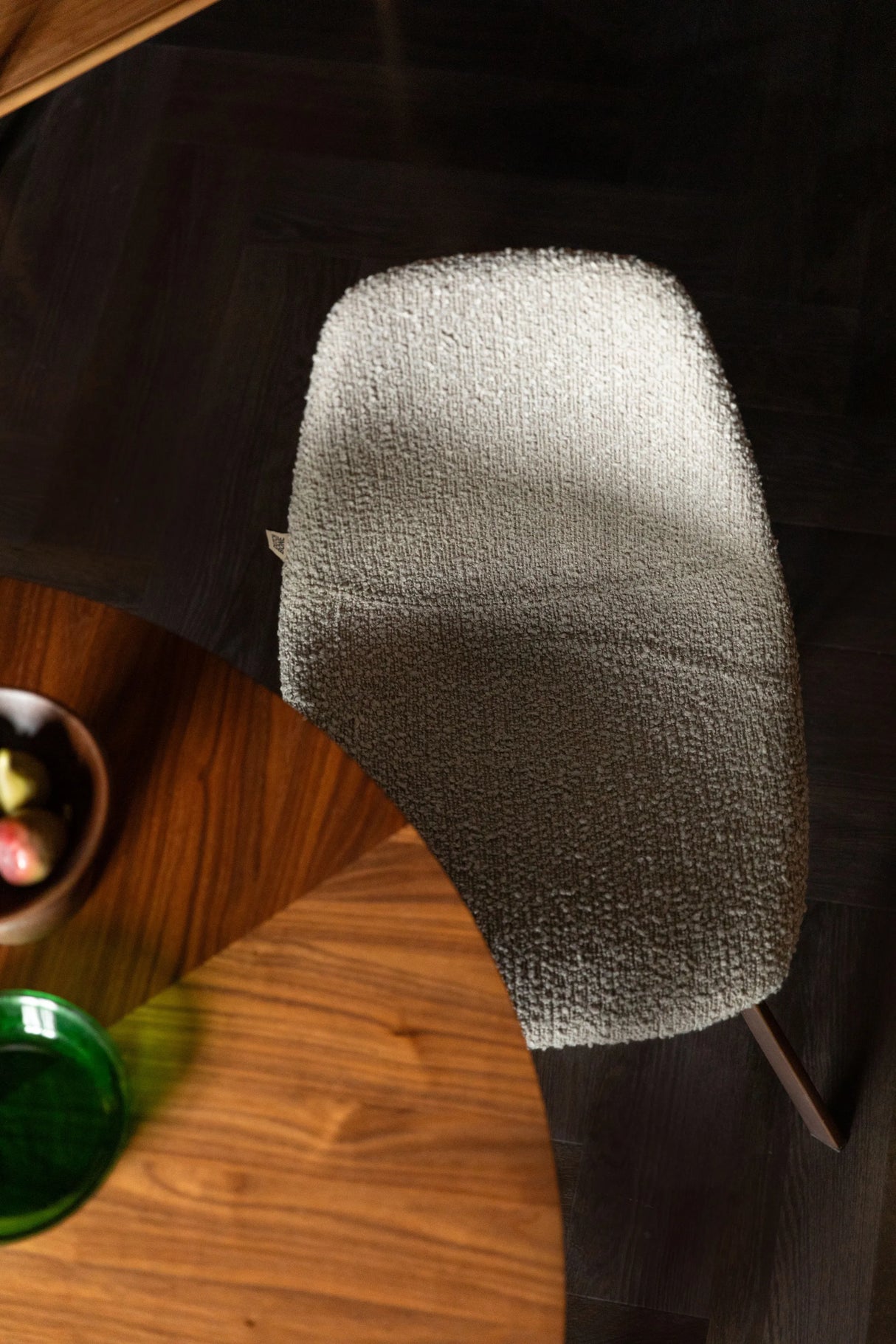 Franky Stuhl Bouclé Beige von Dutchbone – Produktbild 12