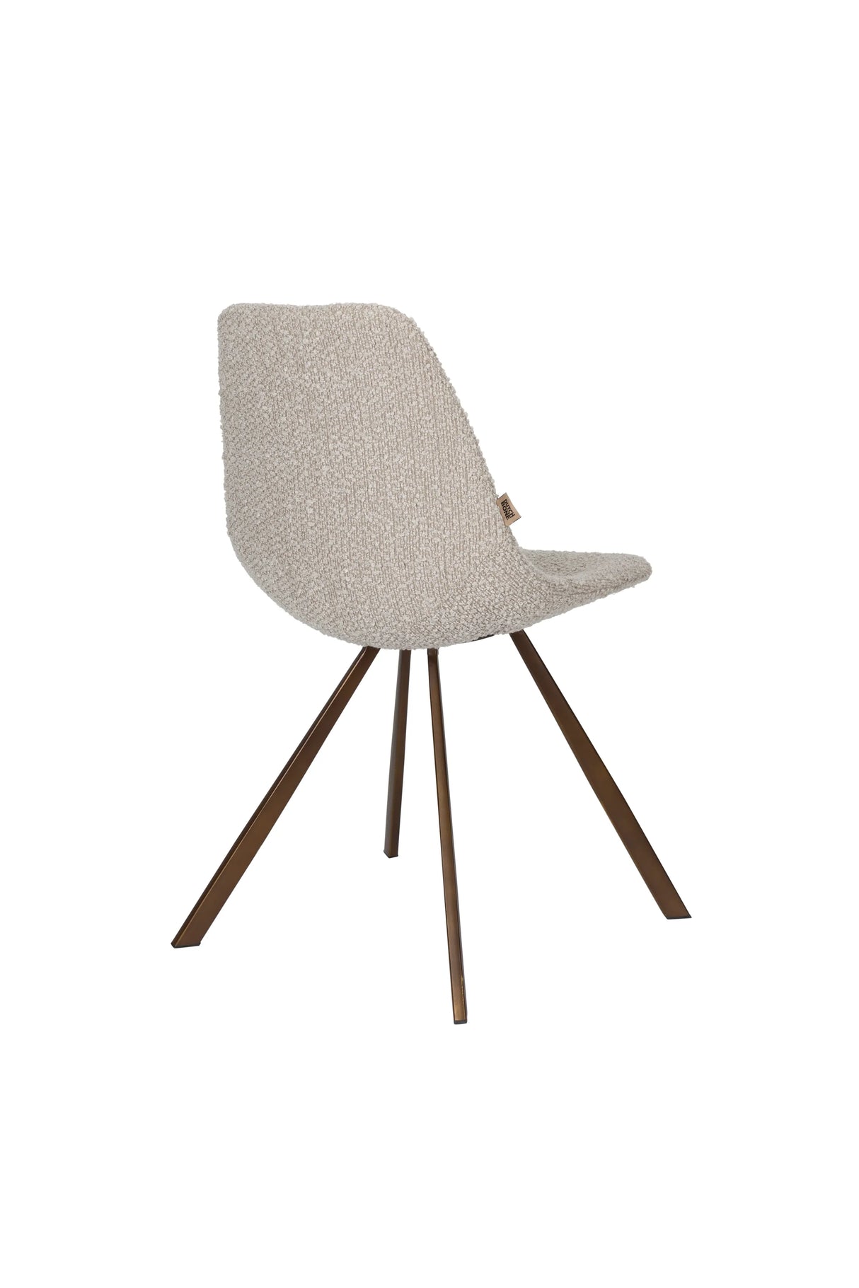 Franky Stuhl Bouclé Beige von Dutchbone – Produktbild 4