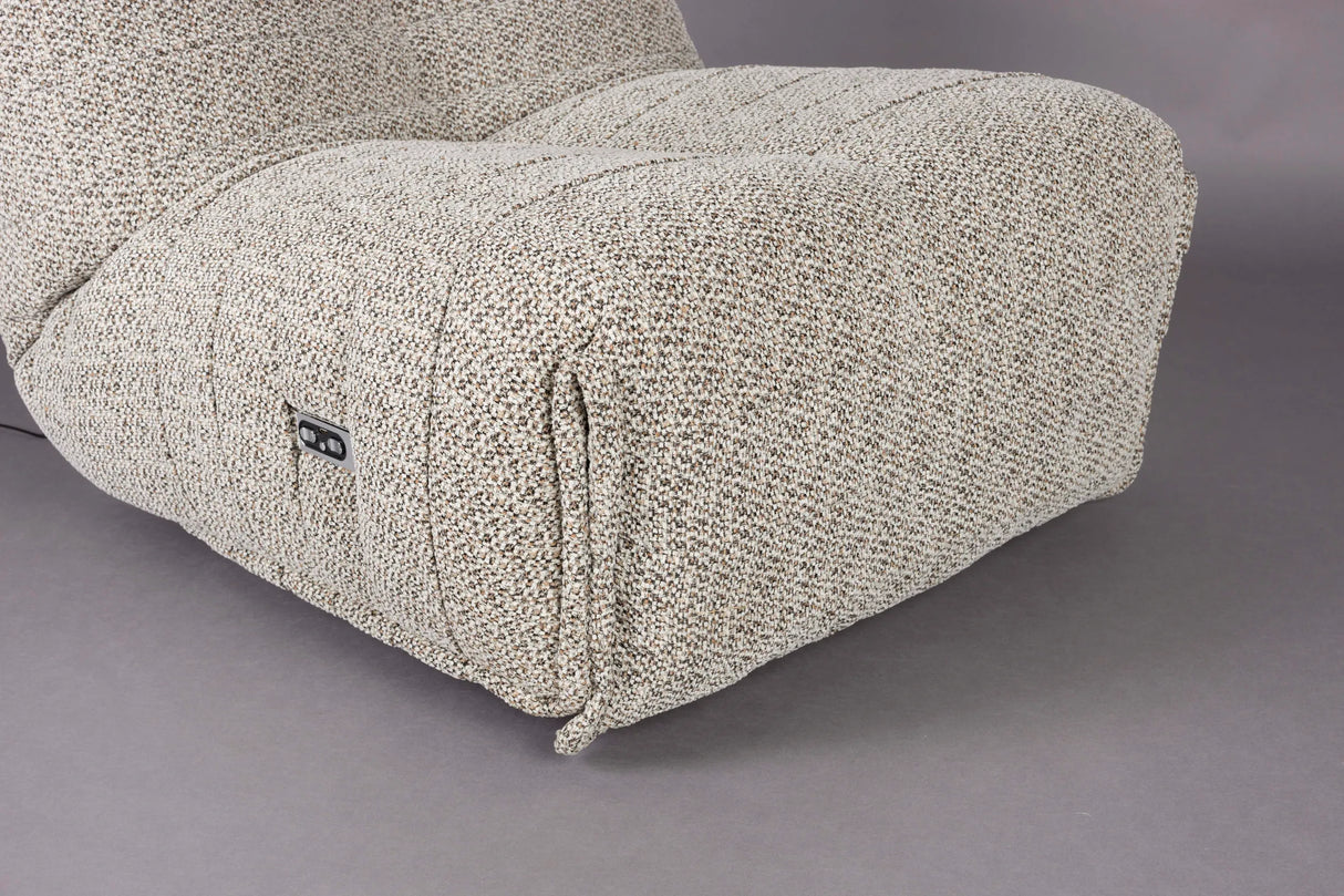 Hamilton Lounge Sessel elektrisch verstellbar Cappuccino 114x88x95 von Dutchbone – Produktbild 11