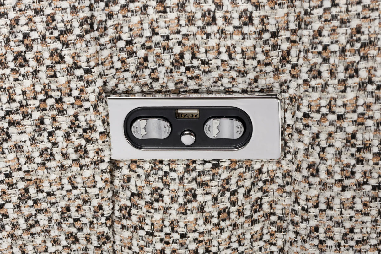 Hamilton Lounge Sessel elektrisch verstellbar Cappuccino 114x88x95 von Dutchbone – Produktbild 7