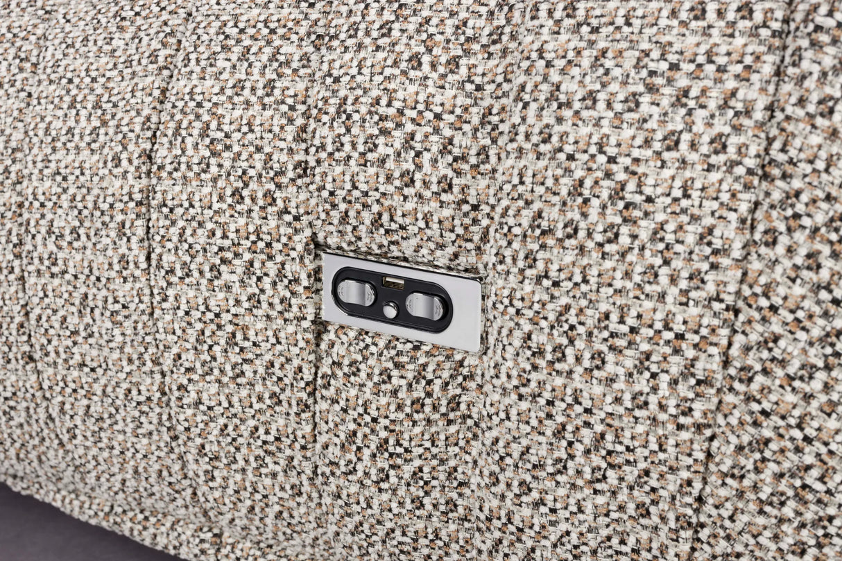 Hamilton Lounge Sessel elektrisch verstellbar Cappuccino 114x88x95 von Dutchbone – Produktbild 9