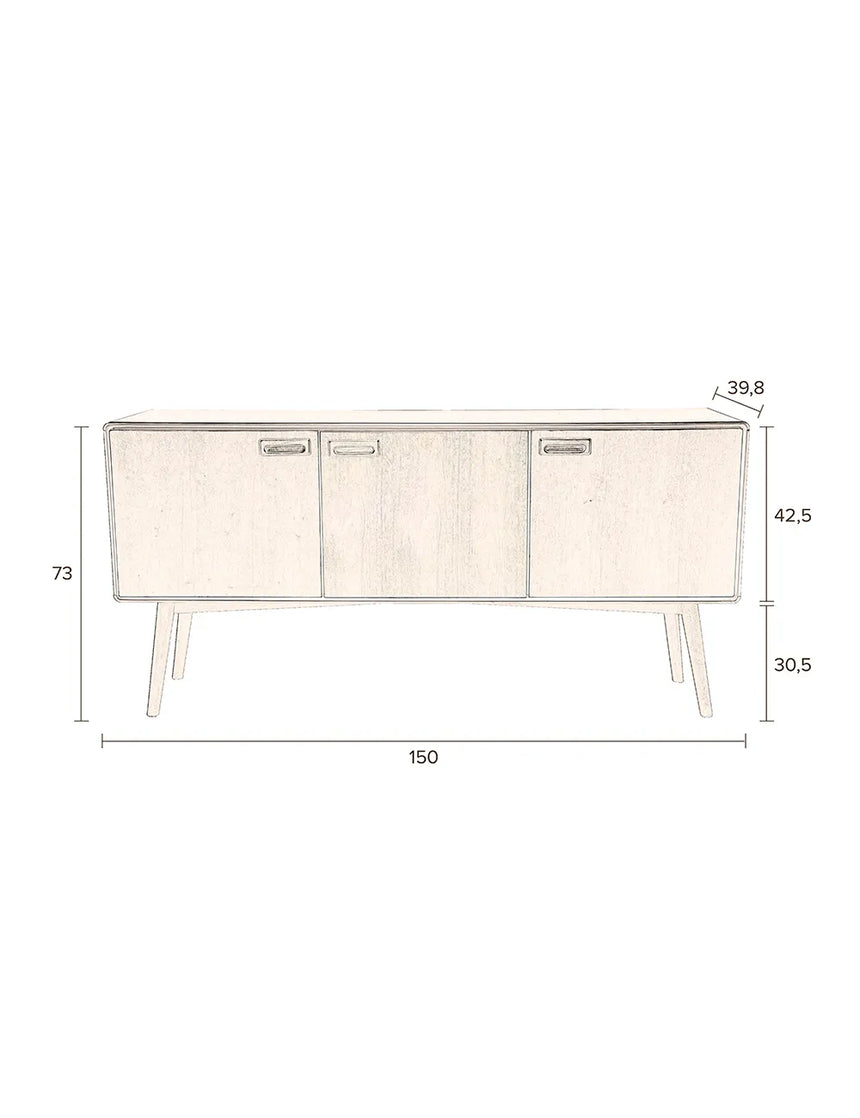 Juju Sideboard High 398x150x73 cm von Dutchbone – Produktbild 5