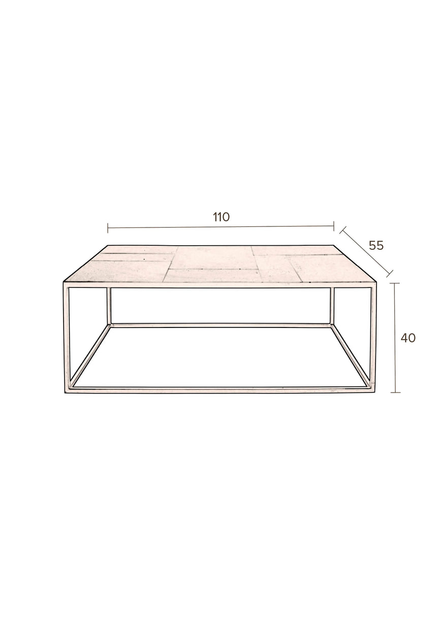 Lee Couchtisch 110x55x40 cm von Dutchbone – Produktbild 5