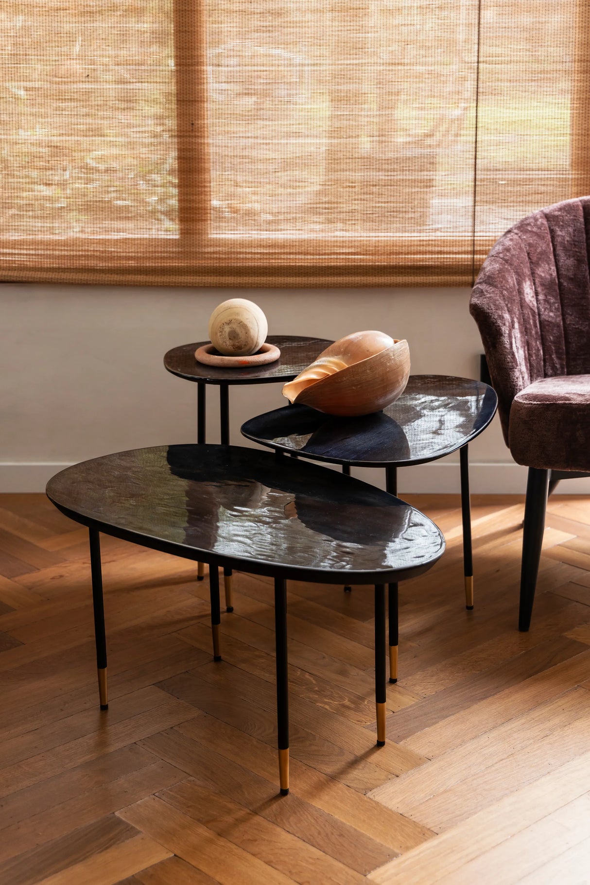 Phyllis Beistelltisch 3er Set von Dutchbone – Produktbild 1