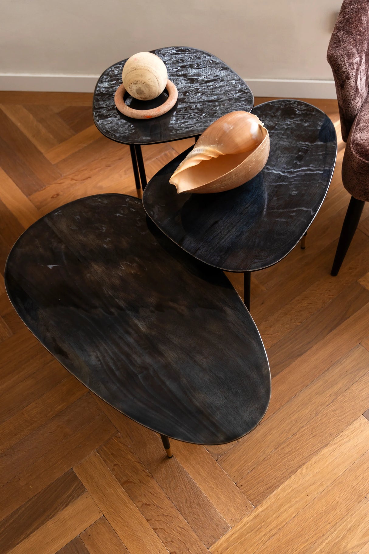 Phyllis Beistelltisch 3er Set von Dutchbone – Produktbild 3