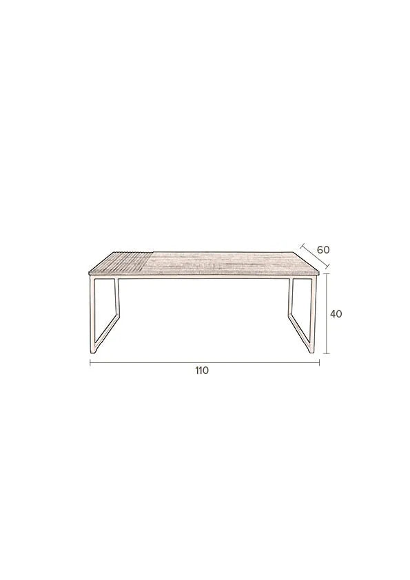 Randi Couchtisch 110x60x41 cm von Dutchbone – Produktbild 7