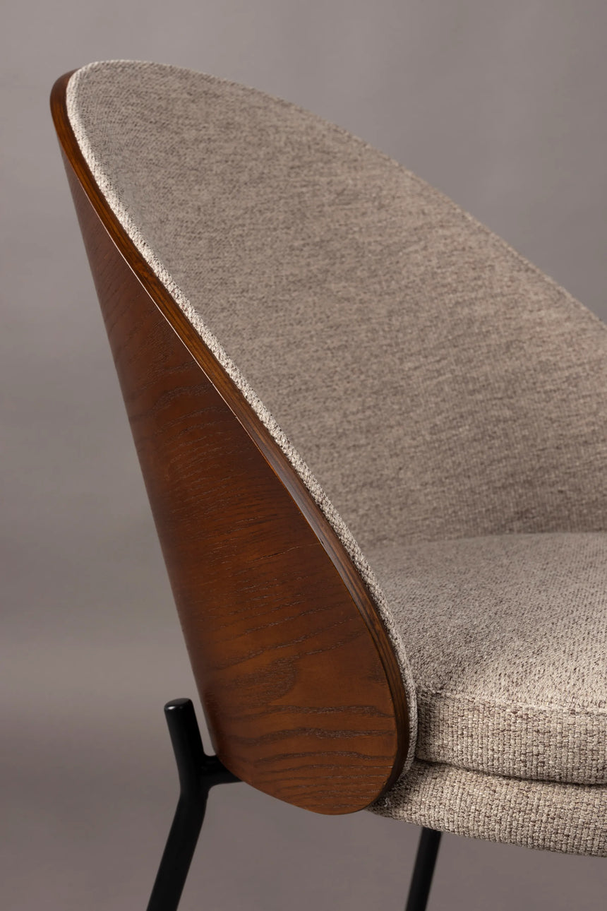 Rodin Stuhl Walnuss von Dutchbone – Produktbild 7
