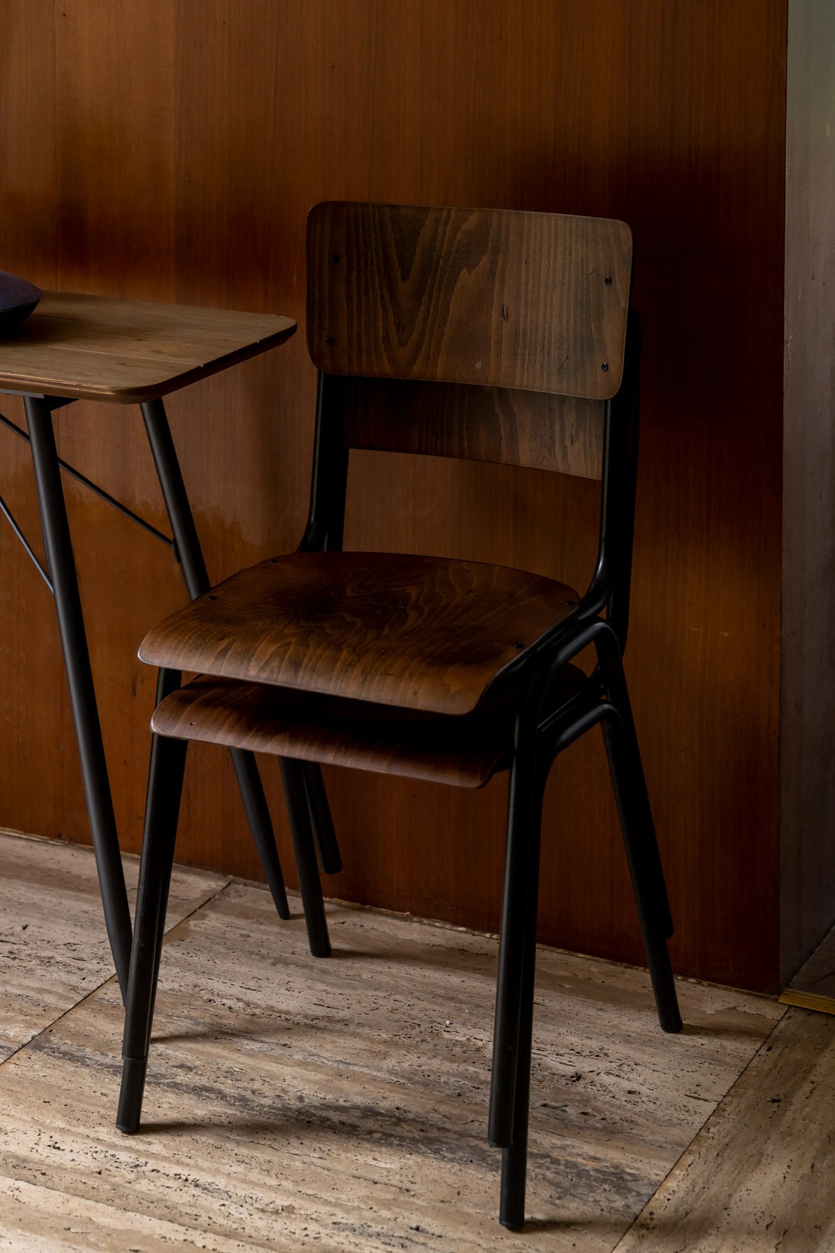 Scuola Essstuhl Braun von Dutchbone – Produktbild 7