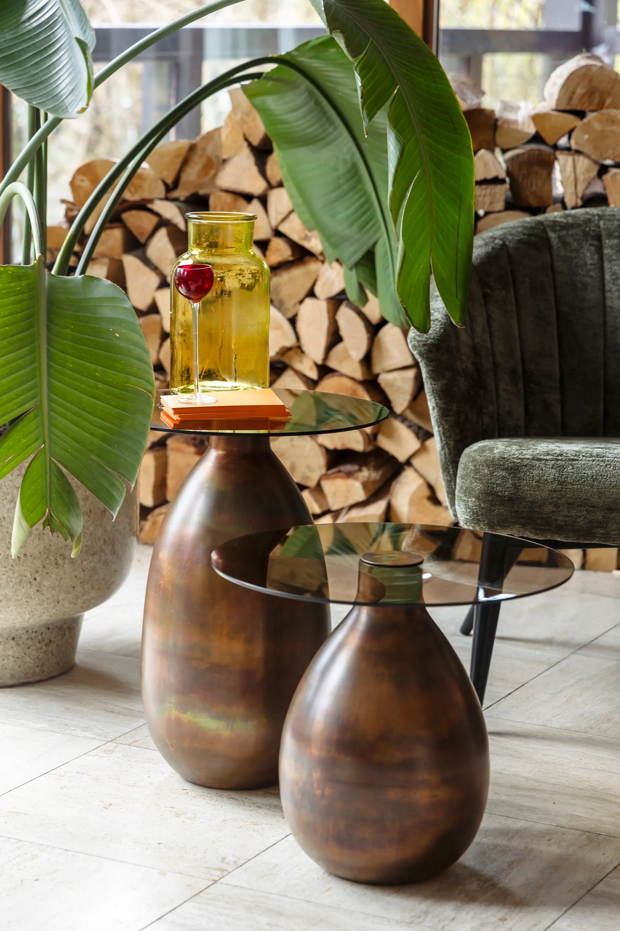 Selene Beistelltisch 2er Set von Dutchbone – Produktbild 2