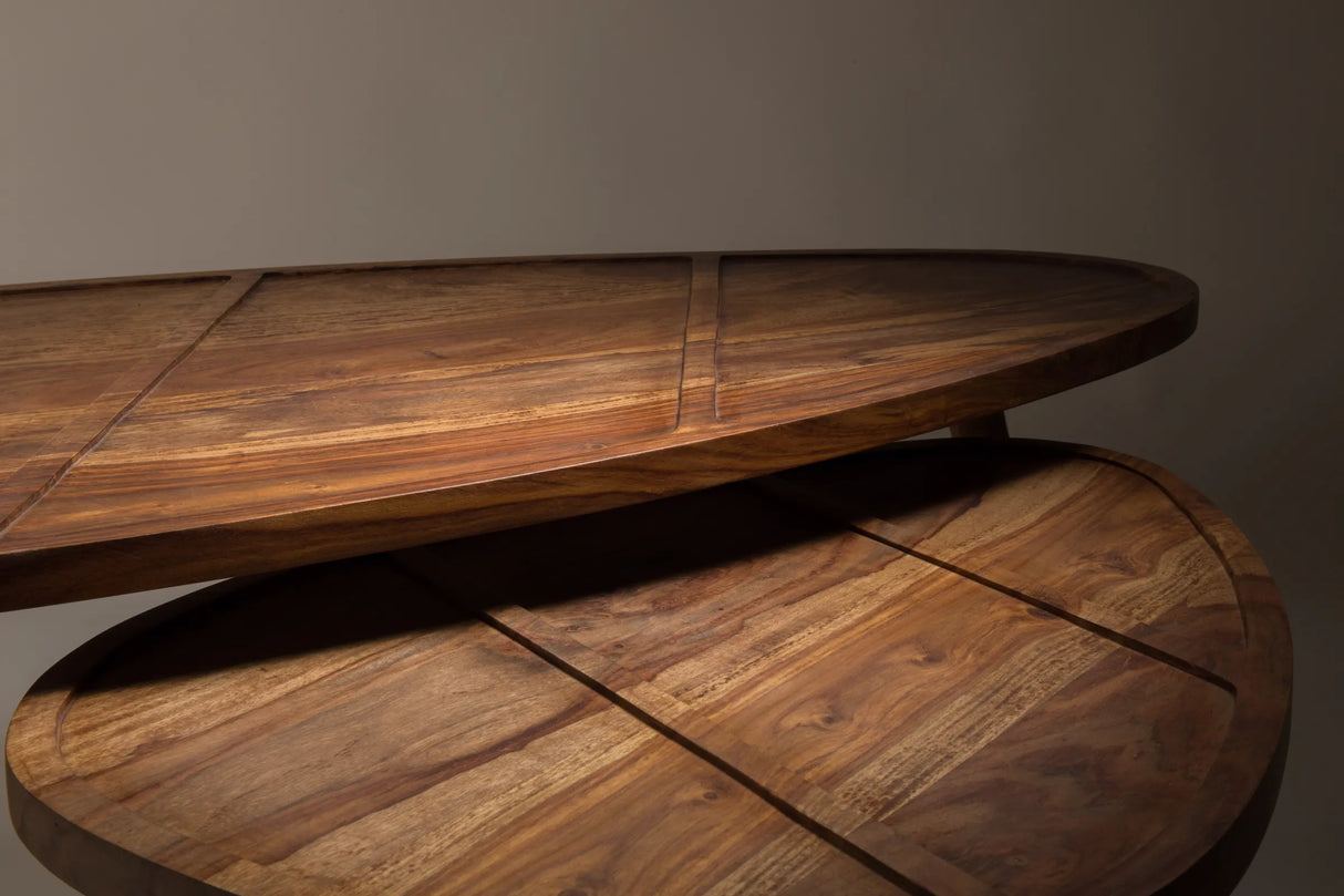 Sham Couchtisch Rosenholz (2er Set) von Dutchbone – Produktbild 5