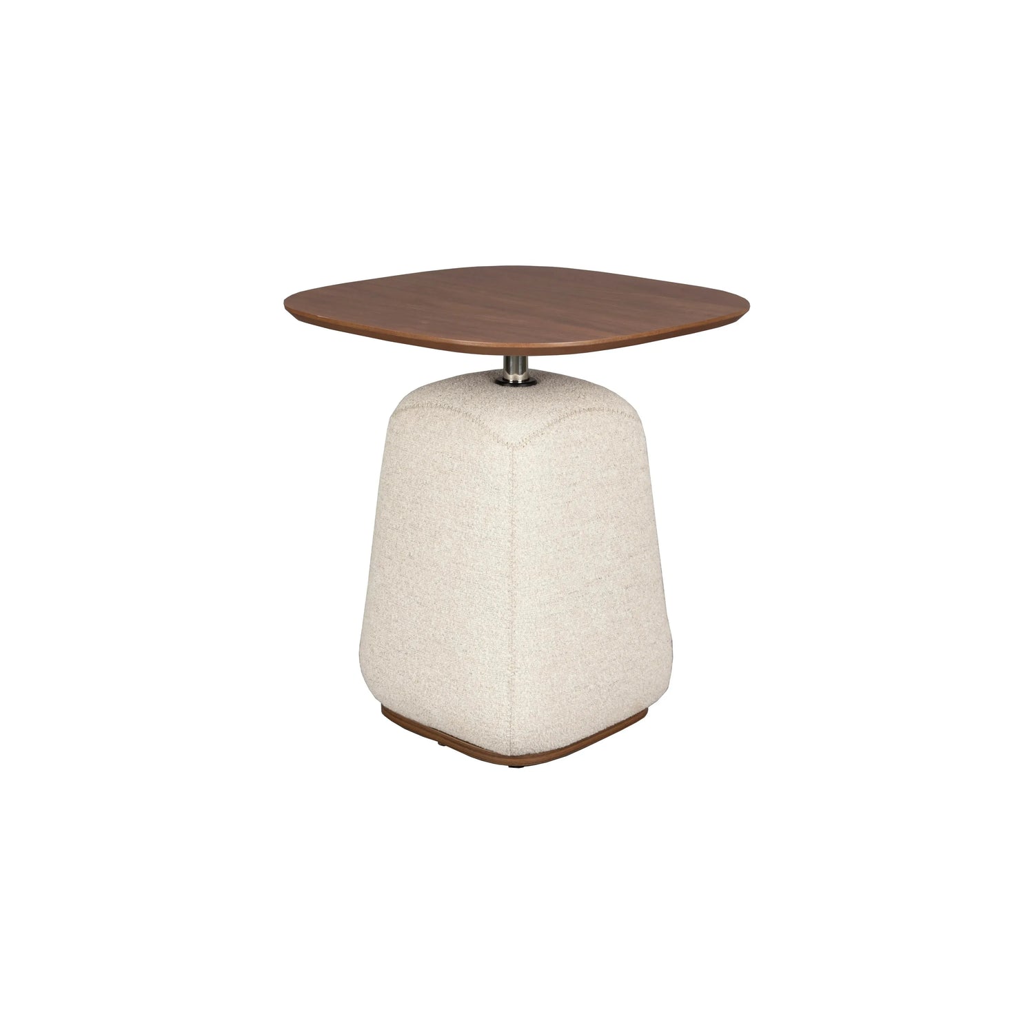Shelly Beistelltisch Off-White 48x48x52 von Dutchbone – Produktbild 1