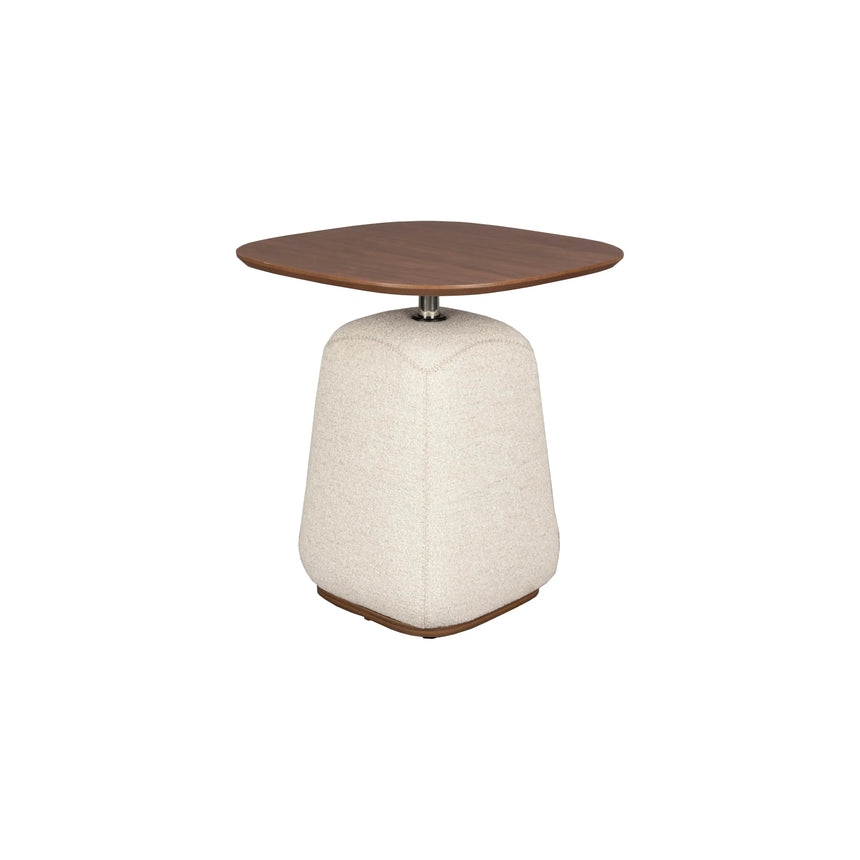 Shelly Beistelltisch Off-White 48x48x52 von Dutchbone – Produktbild 1