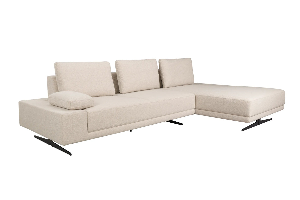 Shelly Sofa Off-White Chaiselongue Rechts 308x184x90 von Dutchbone – Produktbild 4