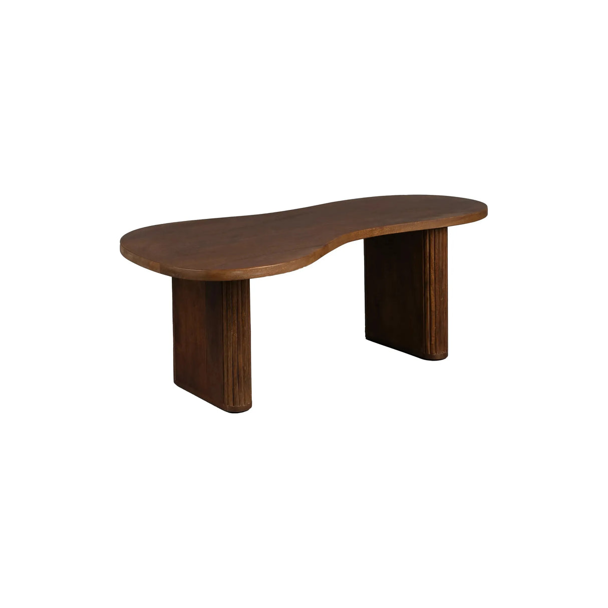 Tilon Couchtisch aus Mangoholz im Walnuss-Finish 110x60x40 cm von Dutchbone – Produktbild 1