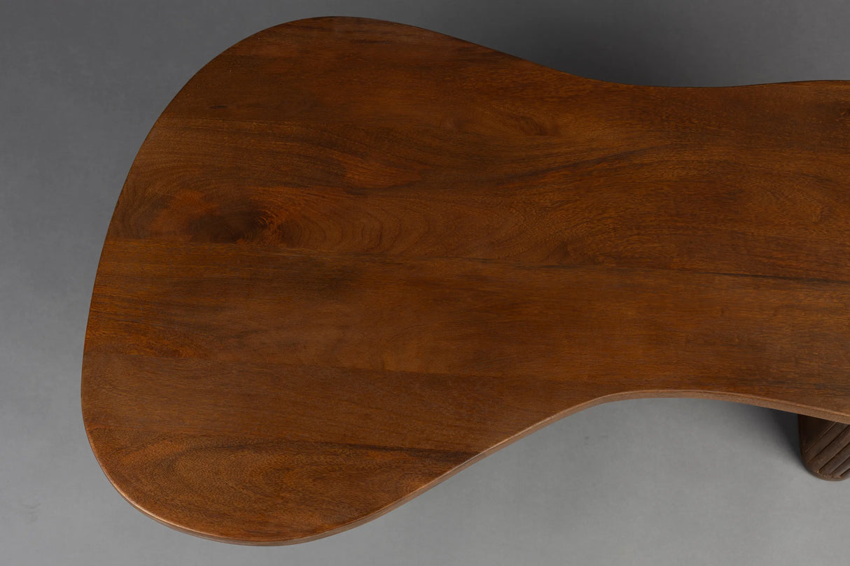 Tilon Couchtisch aus Mangoholz im Walnuss-Finish 110x60x40 cm von Dutchbone – Produktbild 4