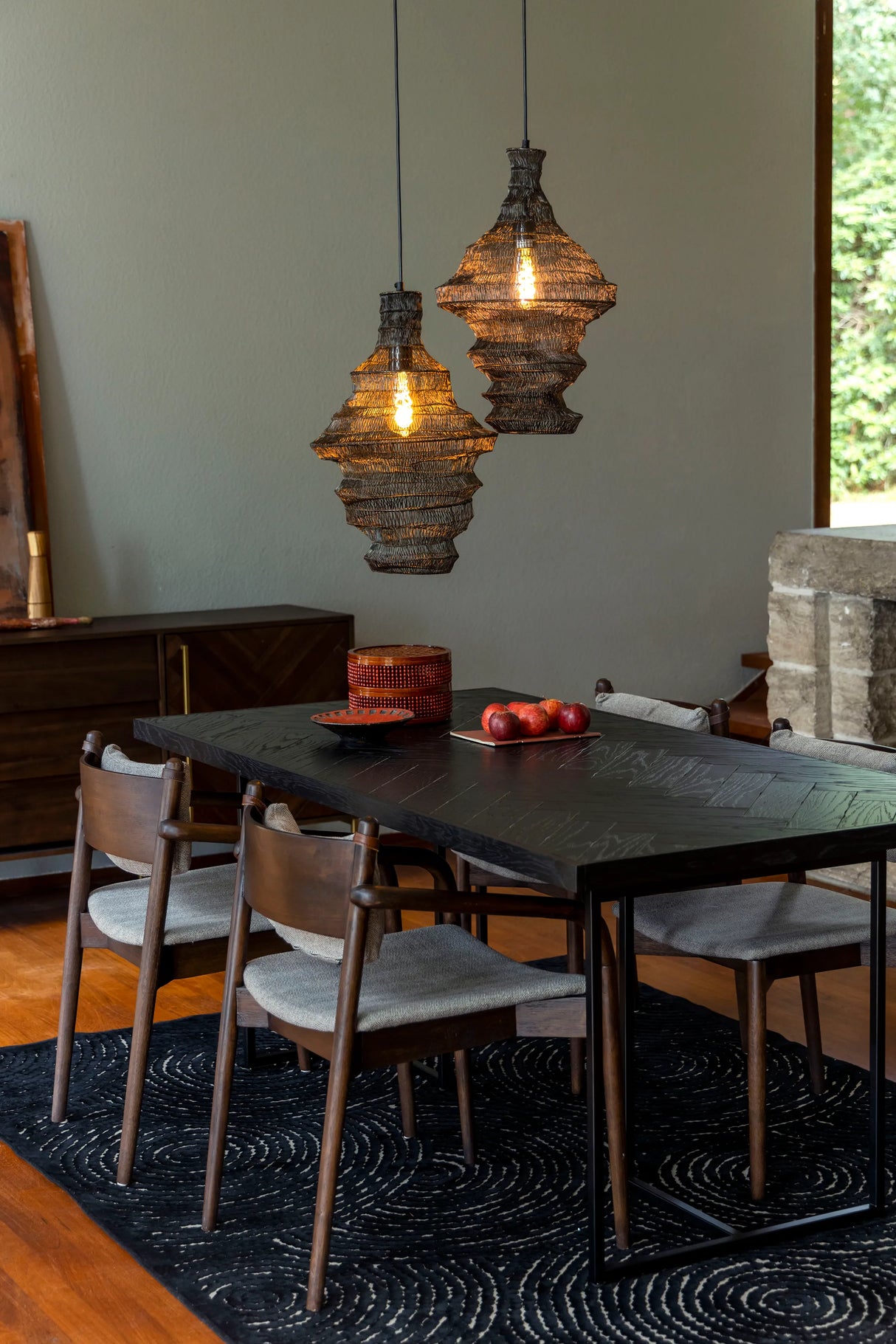 Torrance Essstuhl braun von Dutchbone – Produktbild 11