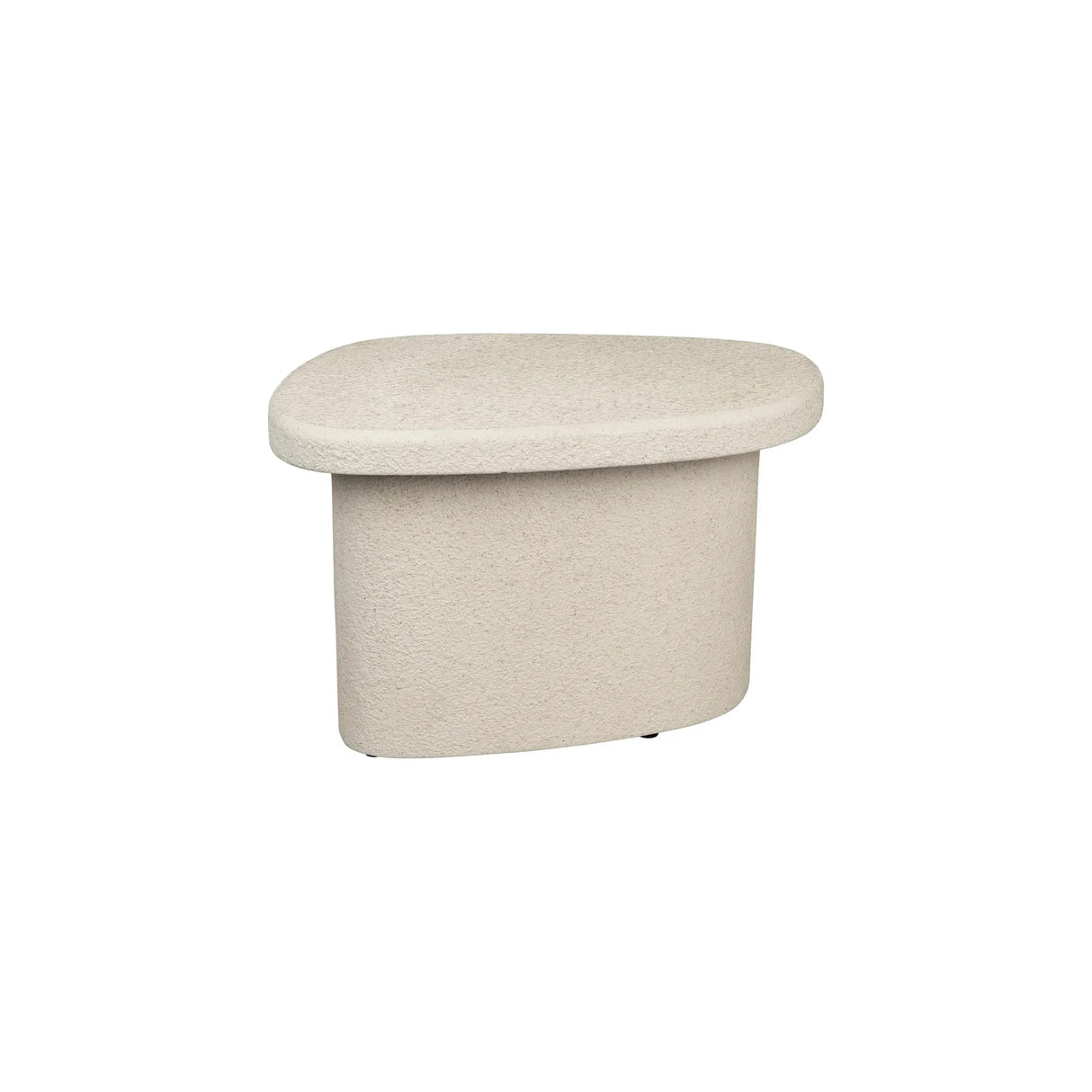 Veda Beistelltisch Niedrig Beige 56x41x35cm von Dutchbone – Produktbild 1